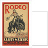 Rodeo Safety Matches Illustration by Anonymous