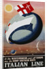 Italian Line Poster by Alda Sassi