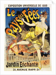 Le Pays des Fees Poster by Jules Cheret