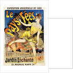 Le Pays des Fees Poster by Jules Cheret