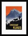 Chocolat Klaus Poster by Carl Moos