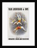 Van Amburgh and Co's Menagerie, Circus and Colosseum Poster with Male and Female Trapeze Artists by Anonymous