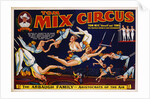 Tom Mix Circus Poster by Anonymous
