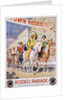 Rodeo Parade Northern Pacific Railroad Poster by Edward Brener