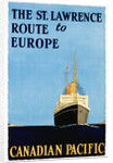 The St. Lawrence Route to Europe Poster by Anonymous