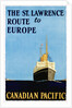 The St. Lawrence Route to Europe Poster by Anonymous