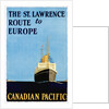 The St. Lawrence Route to Europe Poster by Anonymous