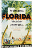 Florida, Pennsylvania Railroad Poster by Anonymous