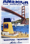 America: The Perfect Way Travel Poster by Anonymous