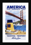 America: The Perfect Way Travel Poster by Anonymous