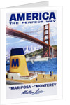 America: The Perfect Way Travel Poster by Anonymous