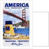 America: The Perfect Way Travel Poster by Anonymous