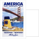 America: The Perfect Way Travel Poster by Anonymous