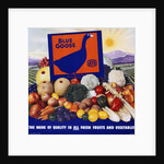 Blue Goose Poster by Anonymous