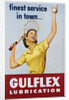Gulflex Lubrication Poster by Anonymous