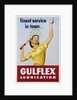 Gulflex Lubrication Poster by Anonymous