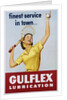 Gulflex Lubrication Poster by Anonymous