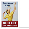 Gulflex Lubrication Poster by Anonymous