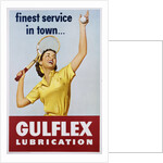 Gulflex Lubrication Poster by Anonymous
