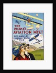 The People's Aviation Meet Poster by Anonymous
