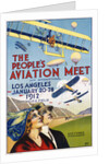 The People's Aviation Meet Poster by Anonymous