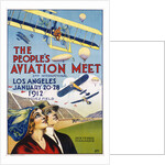 The People's Aviation Meet Poster by Anonymous