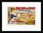 Brasserie des Vosges Poster by A. Quendray