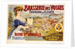 Brasserie des Vosges Poster by A. Quendray