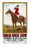 Dublin Horse Show Poster by Olive Whitmore