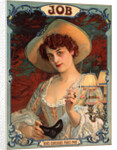 Job Cigarette Label by Paul Jean Louis Gervais