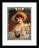 Job Cigarette Label by Paul Jean Louis Gervais