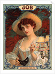 Job Cigarette Label by Paul Jean Louis Gervais