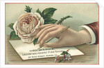 George Hanna, Ladies' And Gents' Fine Shoes Trade Card by Anonymous