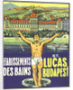 St. Lucas, Budapest Luggage Label by Anonymous