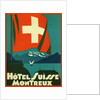 Hotel Suisse Montreux Luggage Label by Anonymous