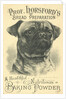 Prof. Horsford's Baking Powder Trade Card by Anonymous