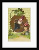 Postcard of a Leprechaun by Anonymous