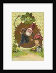 Postcard of a Leprechaun by Anonymous