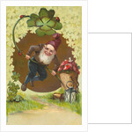 Postcard of a Leprechaun by Anonymous