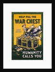 Help Fill the War Chest Poster by Anonymous