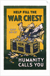 Help Fill the War Chest Poster by Anonymous