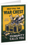 Help Fill the War Chest Poster by Anonymous