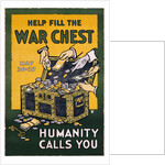 Help Fill the War Chest Poster by Anonymous