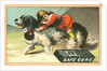 Warner's Safe Cure Trade Card with a St. Bernard and Child by Anonymous