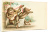 Victorian Postcard of Monkey Musicians by Anonymous