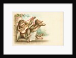 Victorian Postcard of Monkey Musicians by Anonymous
