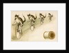 J&P. Coats Trade Card with Cats Bicycling by Anonymous