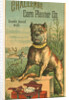 Challenge Corn Planter Co. Trade Card with Bulldog by Anonymous