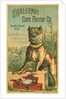 Challenge Corn Planter Co. Trade Card with Bulldog by Anonymous