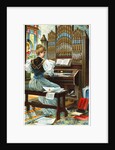The Estey Phonorium Trade Card by Anonymous